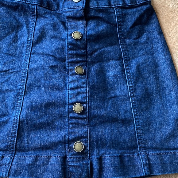 COPPER KEY - JEAN SKIRT - Picture 2 of 5